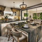 Kitchen island islands double ideas house dream kitchens luxury beautiful interior homes shaped dining custom model bianca toll table brothers
