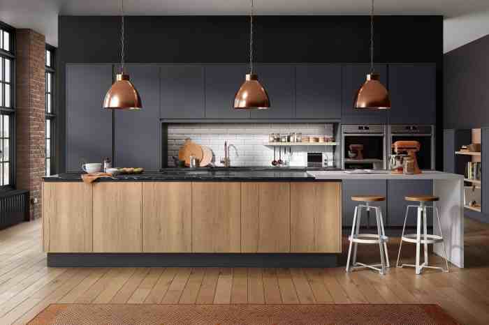 Cabinets contemporary modern cube woodgrain inset handleless sheraton koje kuhinjske trendu godine dekoracije commodo worktops projects